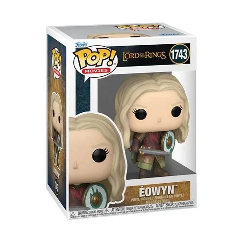 Funko POP! The Lord of the Rings - Eowyn Battle Figure #1743 + Protector