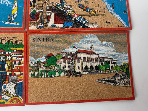 Postales de corcho suave de Portugal sin usar Lisboa Sintra Estoril Cascais - Imagen 5 de 7