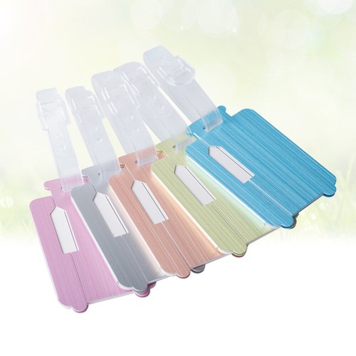 5PCS Fashion Luggage Case Shape Luggage Check Tag Aluminum Travel Luggage - Bild 8 von 11