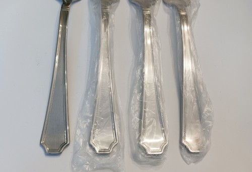 (4) NEW International CARLEIGH Stainless Dinner Forks~China~Free Shipping - Picture 6 of 6