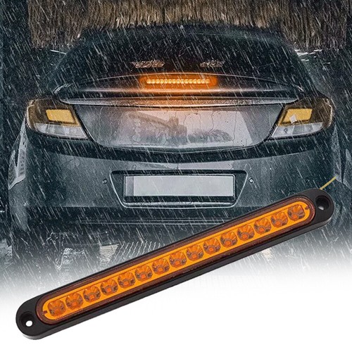 2X Tail Lights Brake Indicator Slim Strip RV Truck Trailer Light UTE STOP 12-24V - Picture 13 of 13