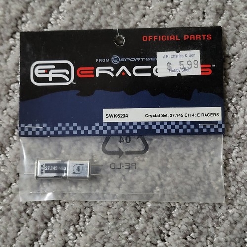 Sportwerks SWK6204 Crystal Set ~ Channel 4 ~ 27.145Mhz for E Racers / Recoil - 第 1/1 張圖片