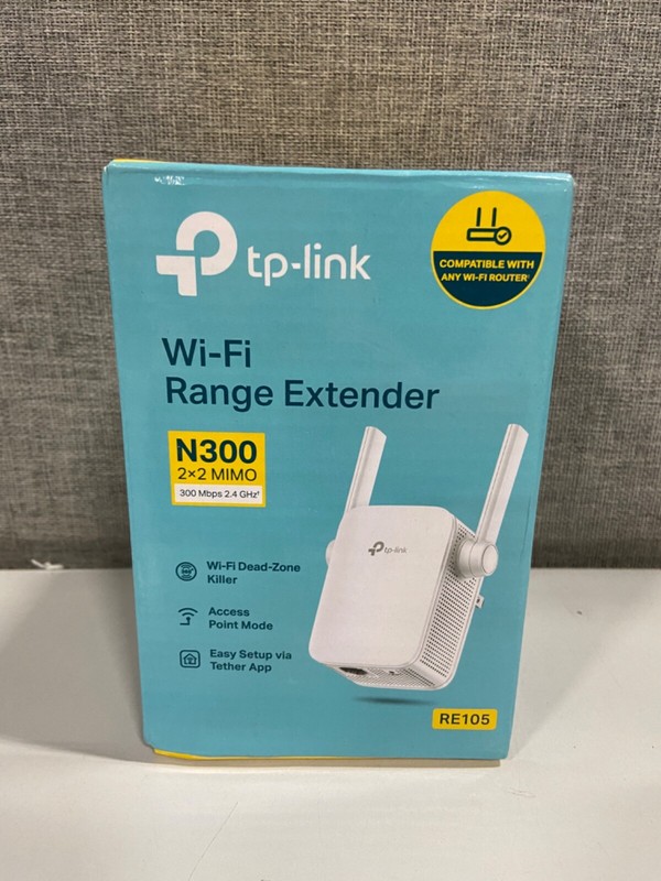 tp-link Wifi Range Extender N300 (RE105)