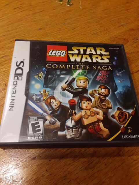 Lego Star Wars Complete Saga (Nintendo DS)-Case And Manual Only No Game