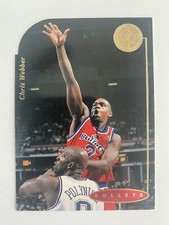 1994-95 SP Championship Die Cuts Bullets Basketball Card #135 Chris Webber