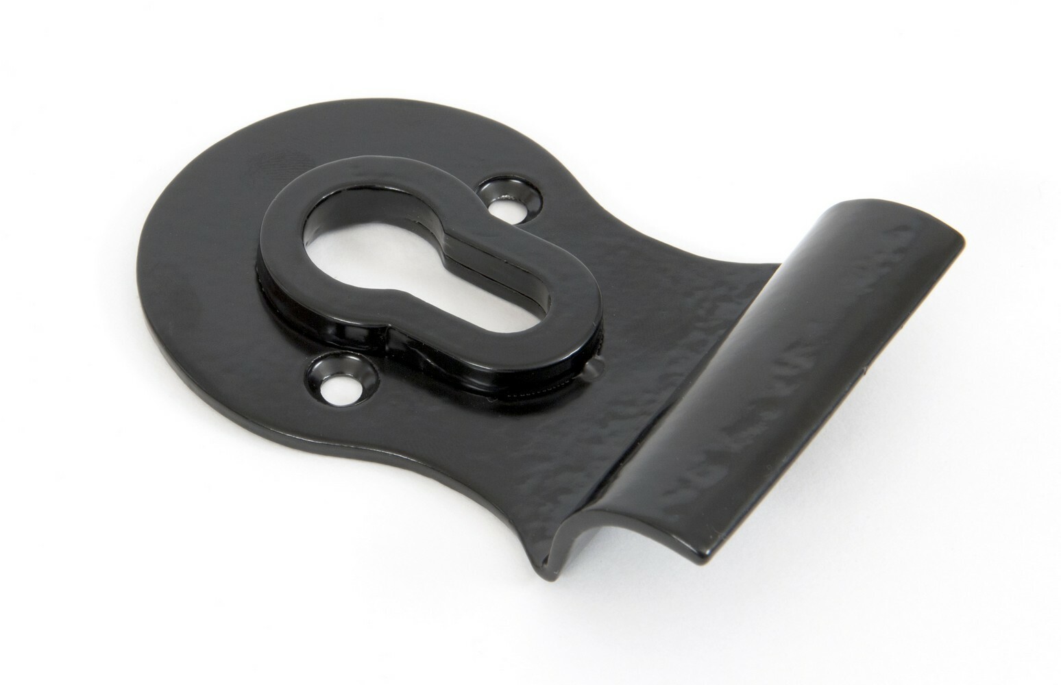 Black Traditional Smith Euro Door Pull - Image 2