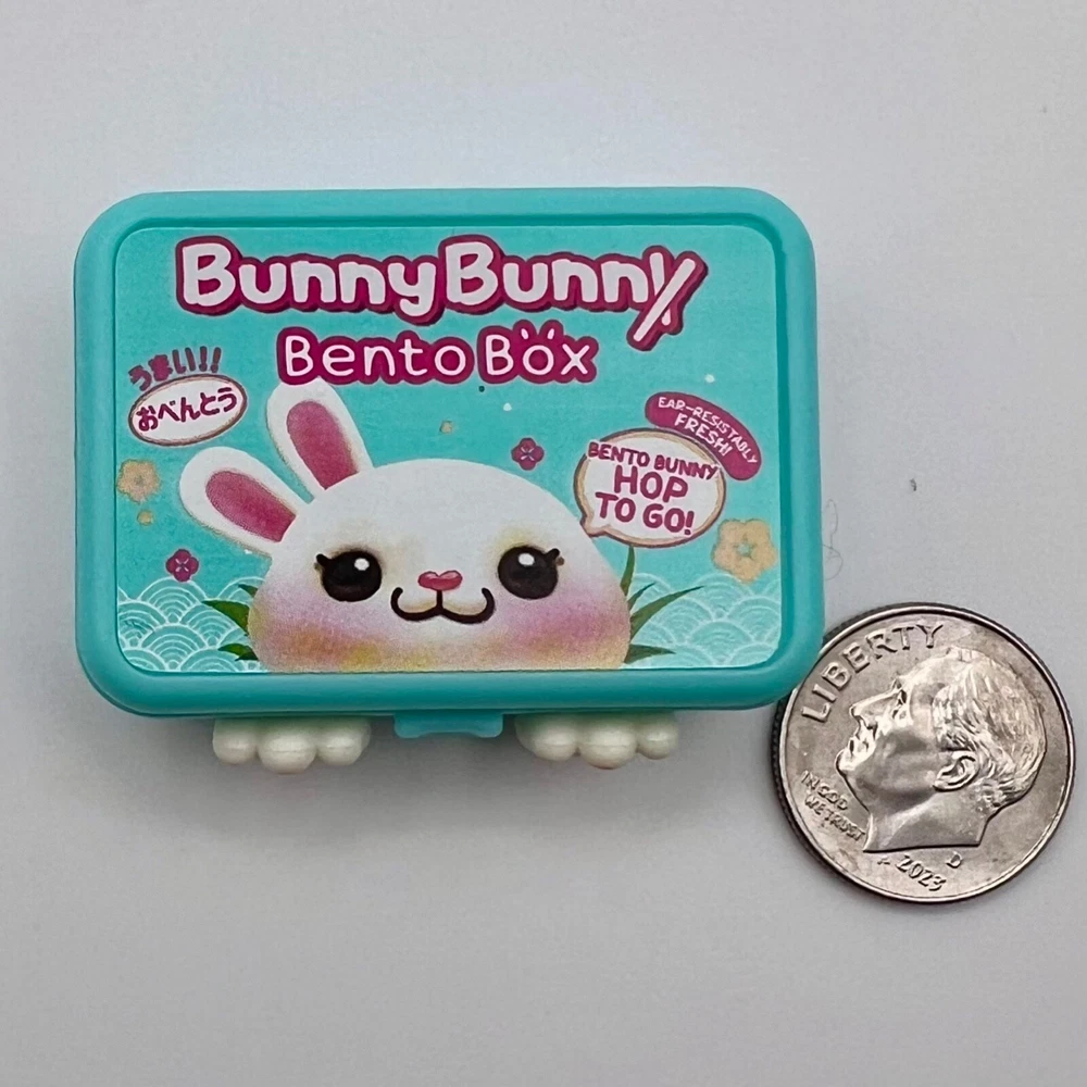 Bunny Bento Box Mini Brands Kawaii w/ Chopsticks ZURU Rare Bunny Bento Box Mini Brands Kawaii w/ Chopsticks ZURU Rare