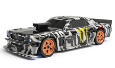 RC 1/43 Mini FORD MUSTANG Gymkhana Ken Block DRIFT CAR AWD W/ LED Lights -RTR-