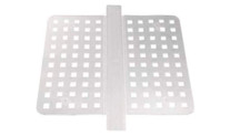 Double Sink Saddle Kitchen Mat Dish Safe Durable Grips Protector Divider Clear