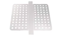 Double Sink Saddle Kitchen Mat Dish Safe Durable Grips Protector Divider Clear