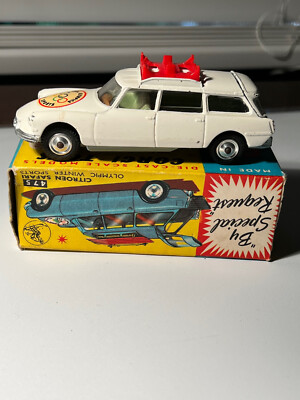 CORGI TOYS 475「CITOROEN SAFARI OLMPIC… 」 Citroen Safari Corgi Ski Club (475) – Corgi Model Club USA