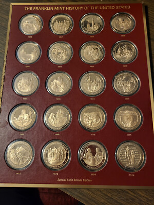 シルバー29枚set ［フランクリンミント ］アメリカの歴史 s-l400.jpg