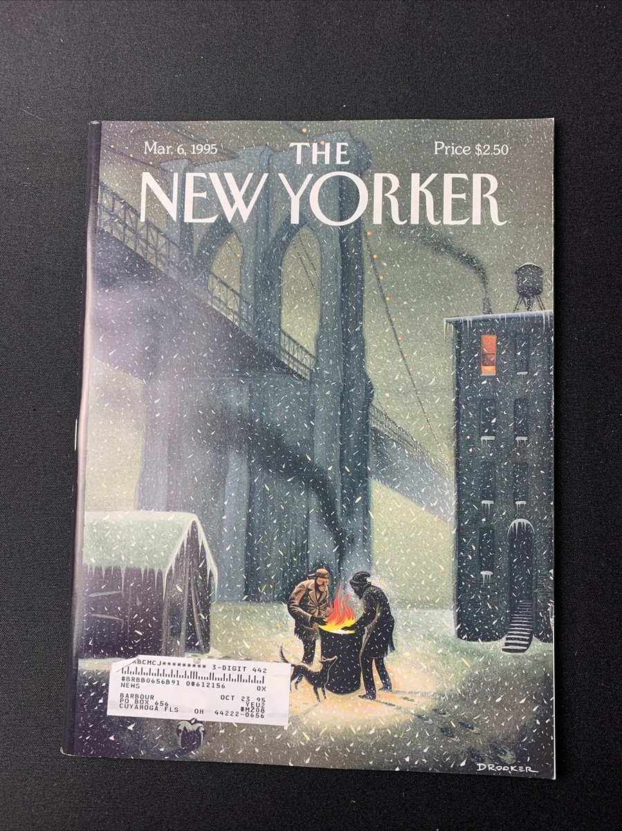 The New Yorker Magazine March 1995 - Bill Bradley, Martin Amis | eBay