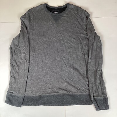 Sonoma Mens Heavy Knit Long Sleeve Thermal Shirt Size Medium Comfort Casual 