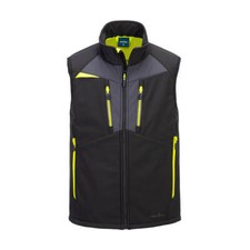 Image of Portwest DX476 Softshell Gilet Body-warmer Jacket Waterproof Zipped