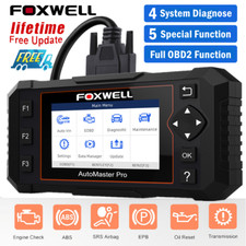 FOXWELL NT614 Elite Car OBD2 Scanner Code Reader Automotive ABS SRS TCM ECM Scan