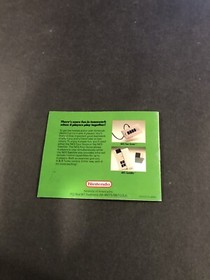 nintendo world cup nes manual