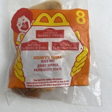 Vintage 1998 McDonald  s Lion King 2 Disney  s Simba 8 Soft Toy NIP