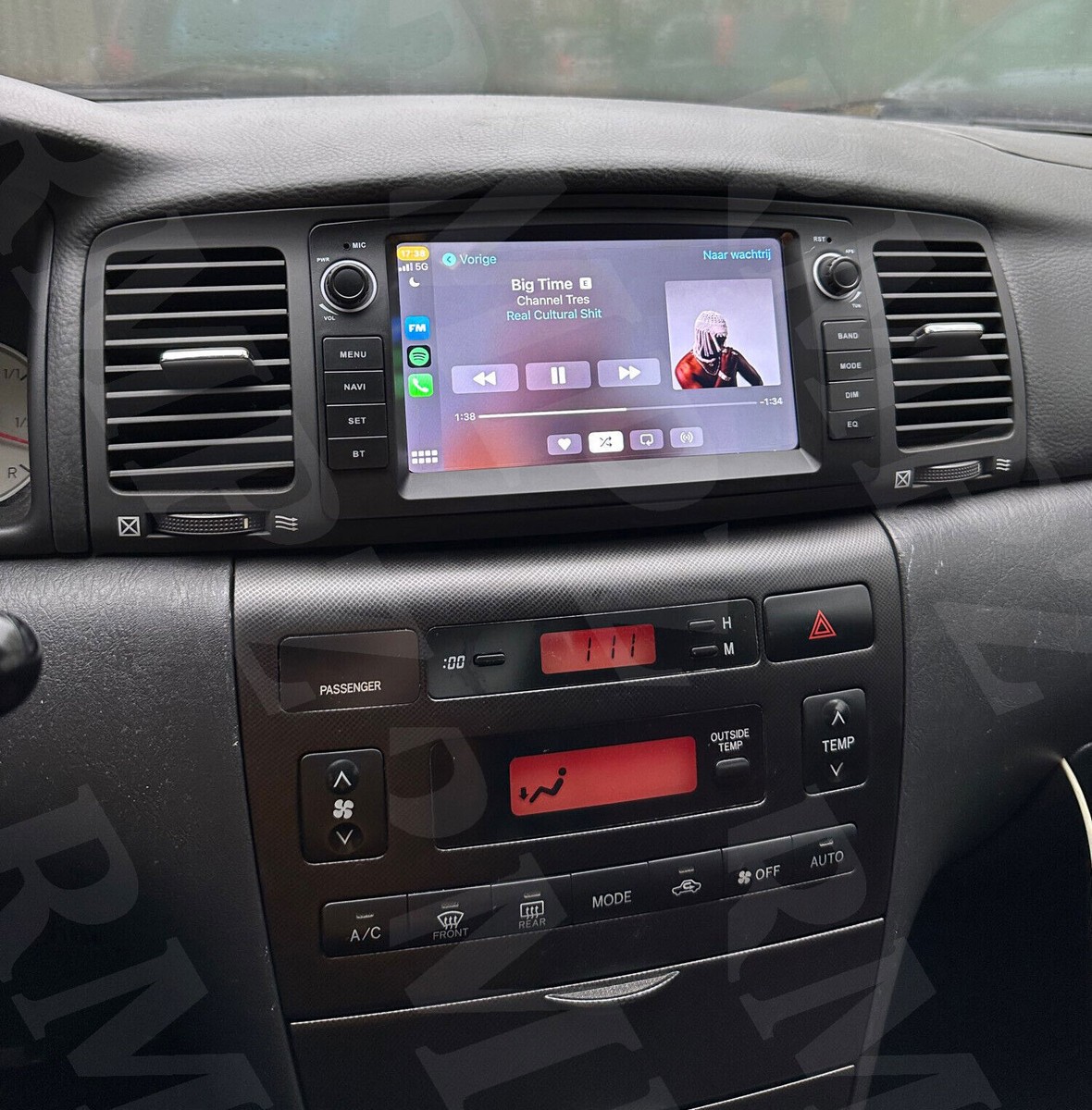 Apple - だい6047 Para Toyota Corolla 200-2006 Car Stereo GPS Navi Apple