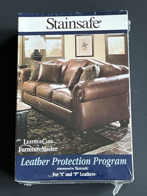 Stainsafe Leather Protection Program Kit For Leather Furniture. New