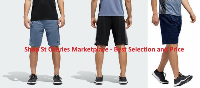 adidas men's shorts zipper pockets