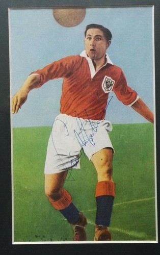 STAN MORTENSEN BLACKPOOL & ENGLAND SIGNED PICTURE 16 x 12 IN MOUNT 1950'S COA - 第 9/9 張圖片