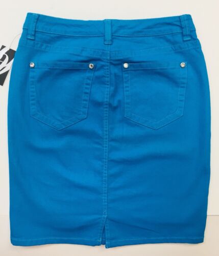 NINE WEST Jeans Missy Stretch Pencil Skirt. - Picture 2 of 6