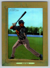 2007 Topps Chrome refractor Turkey Red #155 Alex Rios Blue Jays Refractoe /999