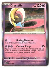 Cresselia Holo Rare Pokemon TCG SV: Shrouded Fable 021/064 NM
