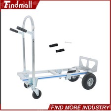 Findmall Convertible Folding Dolly 2 In 1 Aluminum Hand Truck Trolley Handcart