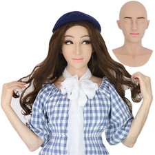 Silicone Mask, Beautiful Girl Costume, Silicone Mask, Crossdressing Mask, Femal 