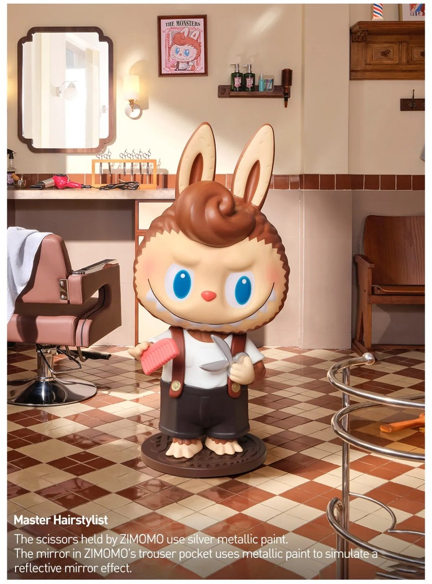 POP MART x Labubu The Monsters Hair Salon Series Figure Sealed Bag