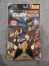 Hasbro G.I. Joe 25th Anniversary Comic Pack Capt. Ace & Wild Weasel w  Comic