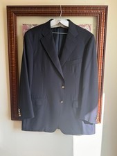 Canali Navy Blazer Size 58 IT - UK Size 48 