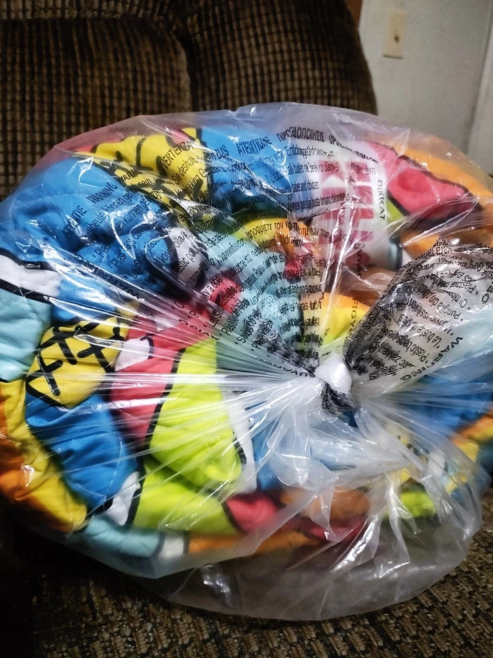 Hello Kitty стеганое одеяло королева мороженое радуга коньки цветной Reversiblr - Изображение 3 из 4