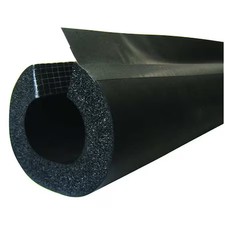 K-Flex Usa 6Rxlo048200 Pipe Insulation Tube W/ Slit. Adhesive & Flap, 1-1/2 In