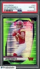 2024 Panini Neon Green Pulsar Prizm #347 Jayden Daniels RC Rookie PSA 10