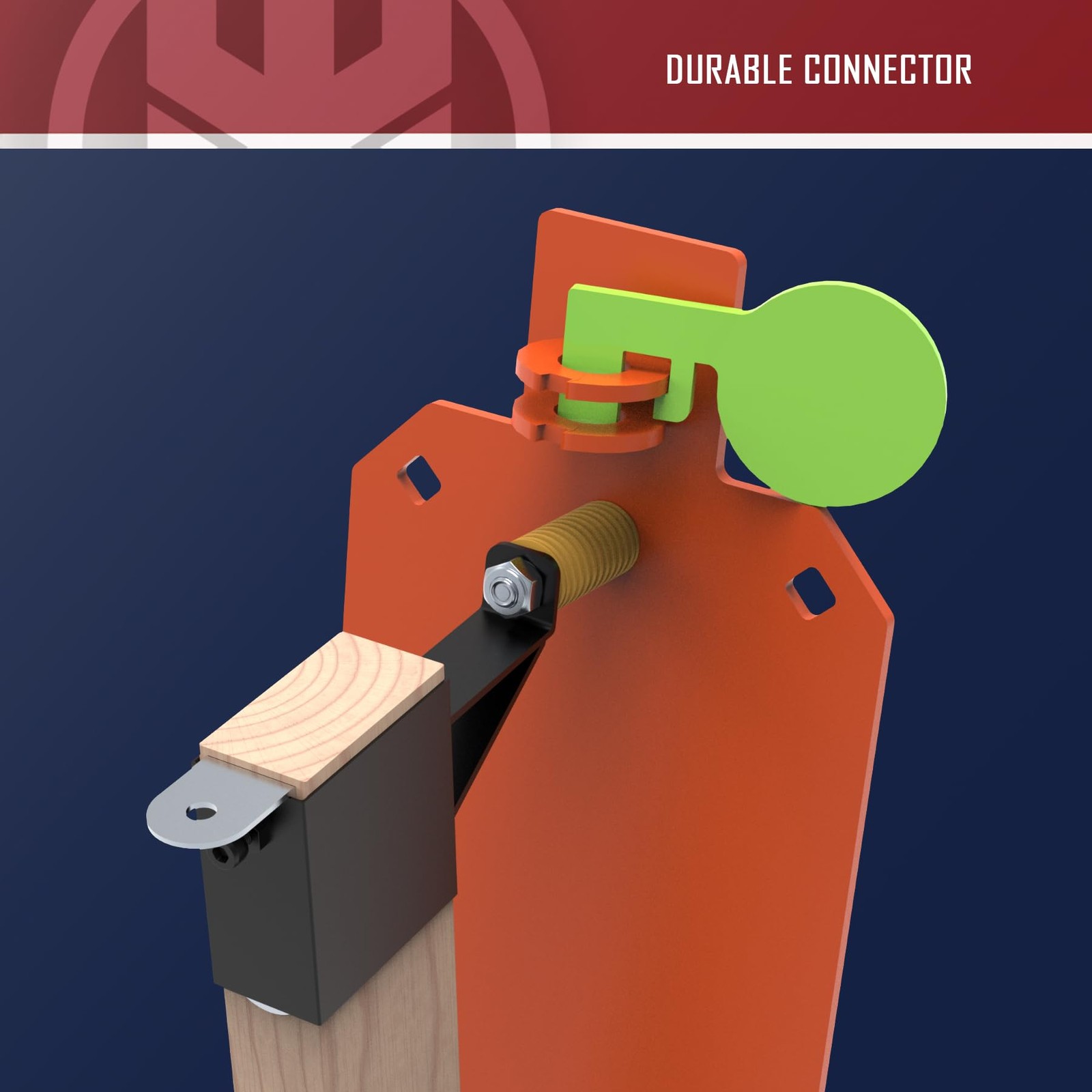 Target Stand System 12x20 inch AR500 Steel Hostage Reactive Shooting Target 3...