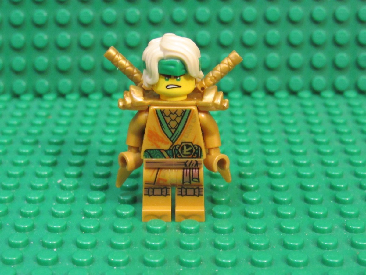 Lego Ninjago Minifigure NJO640 Lloyd 10th Anniversary Golden Ninja