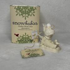 Department 56 Snowbabies Chilly Chick Chat Fi...
