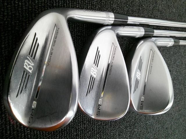 Titleist Vokey Sm9 Tour Chrome 50/54/58 Of 3/Dg Jp/Wedge/0 Titleist Vokey Sm9 Tour Chrome 50/54/58 Of 3/Dg Jp/Wedge/0