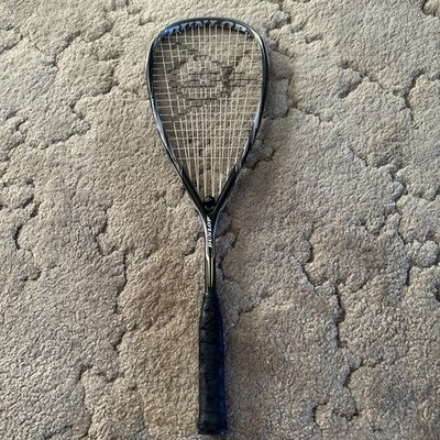 Dunlop Blackstorm Titanium Squash Racquet *Bad Grip Tape