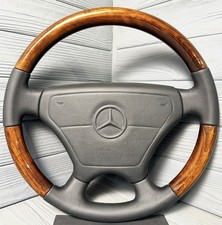 Mercedes W124 W202 W140 R129 W210 W201 Sportline Wood Steering Wheel