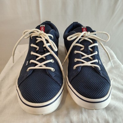 Helly Hansen SCURRY 2 Nor 77 Sneakers Men's 8 US/EU 41 Boat Shoes Navy Blue EUC