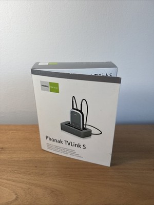 Phonak TVLink2 Base Station TV Link II and Compilot 1