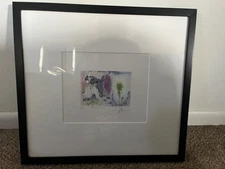 Sea Anemone 6/500 signed Jerry Garcia lithograph