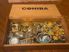 Vintage Junk Drawer Lot -Jewelry- Watches -Antiques-Collectibles-Trinkets