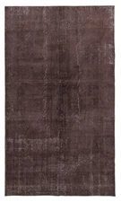 Vintage Hand-Knotted Area Rug 5'1" x 8'11" Traditional Wool Carpet