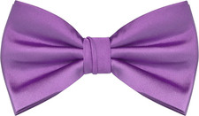 Mens Solid Color Adjustable Pre-tied Bow Tie for Men Party Wedding