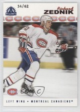 2001-02 Pacific Adrenaline Blue 34/62 Richard Zednik #102 4f1